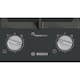 Gasskomfyr BOSCH PRB3A6I40 Serie 8 Sort ComfortDesign