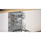 Integrert Oppvaskmaskin BOSCH Serie 6 SBT6ECX04E HelIntegrert Tyst