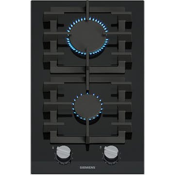 Gasskoketopp Siemens ER3A6BI40 iQ700 30 cm Domino Sort Glasskeramikk