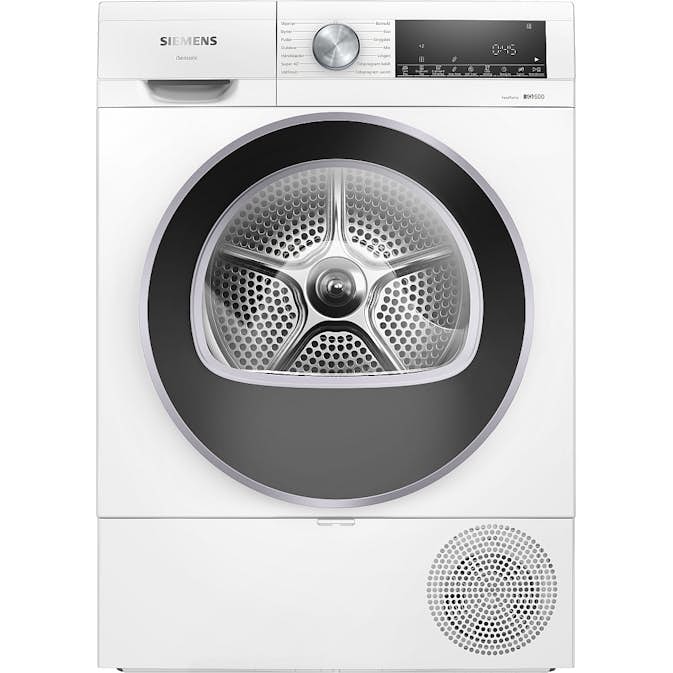 Varmepumpetørketrommel Siemens iQ500 WQ42G20KDN Hvit