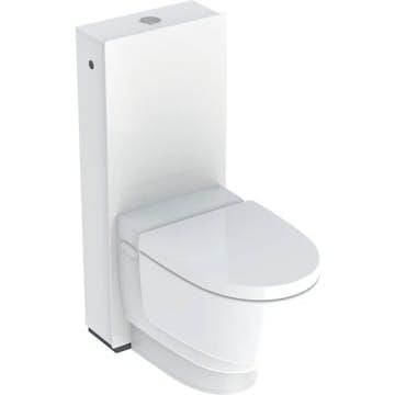 Gulvstående Dusjtoalett Geberit AquaClean Mera Classic inkl. Sisterne og Toalettsete