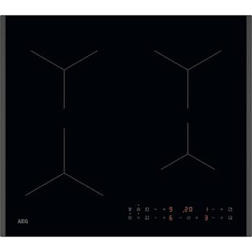 Induksjonstopp AEG TN64IA00FB 5000 Basic Sort Med Automatisk Justering Av Vifte