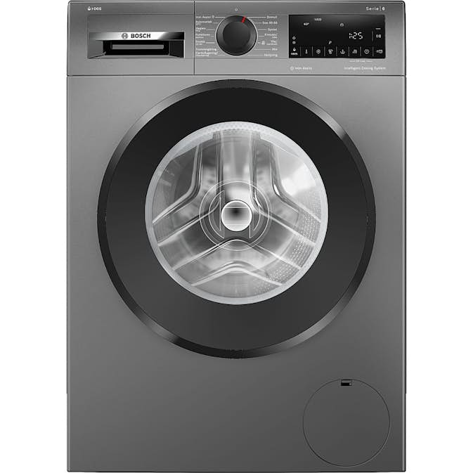 Frontmatet Vaskemaskin BOSCH WGG244RFSN Serie 6 i-DOS Rustfri