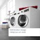 Varmepumpetrommel BOSCH Serie 6 WQG2450MSN A++ 9 kg Skånsom og Effektiv
