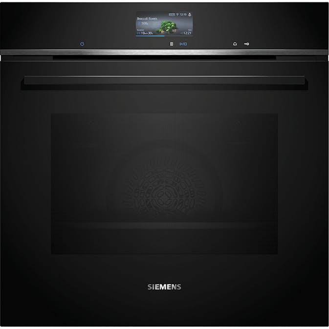 Innbyggingsovn Siemens iQ700 HB776G3B2S Sort med Smart Oppkobling