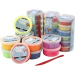Foam Clay Creativ Company Ass Farger Glitter 28 Bokser/1 Pk