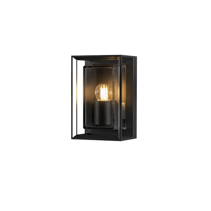 Vegglampe Gnosjö Konstsmide Brindisi Mini Sort/Klar