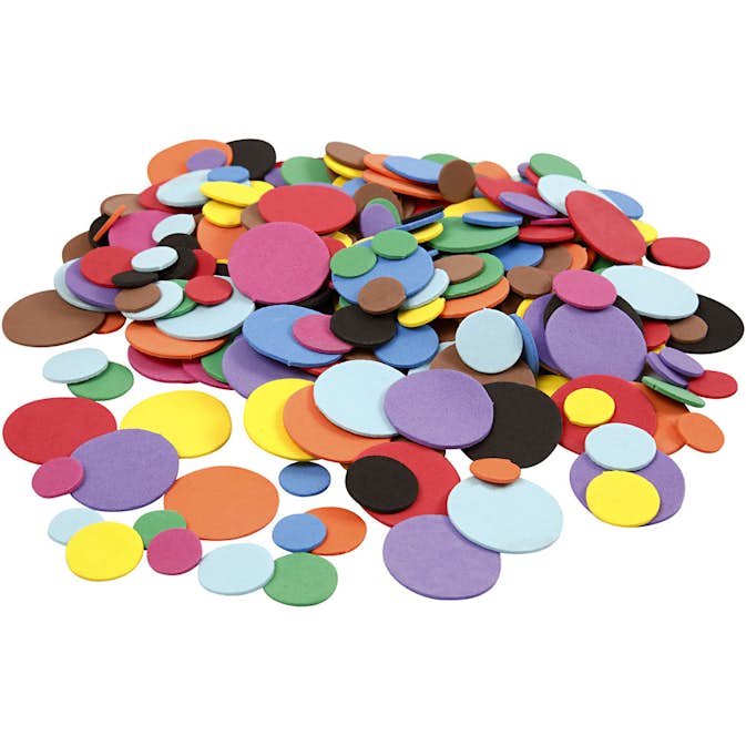 Mosgummisirkler Creativ Company Ass Farger 2120 Mix/1 Pk