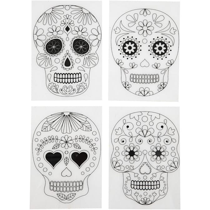 Krympeplast Creativ Company med Motiv Matt Transparent 10,5x14,5 cm 4 ark/1 Pk