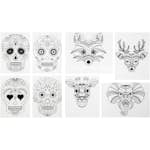 Krympeplast Creativ Company med Motiv Matt Transparent 36 ark/1 Pk