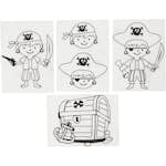 Krympeplast Creativ Company Piratmotiv 10,5x14,5 cm 4 ark/1 Pk