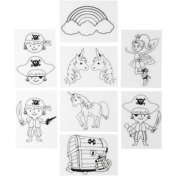 Krympeplast Creativ Company med Motiv 10,5x14,5 cm 36 ark/1 Pk