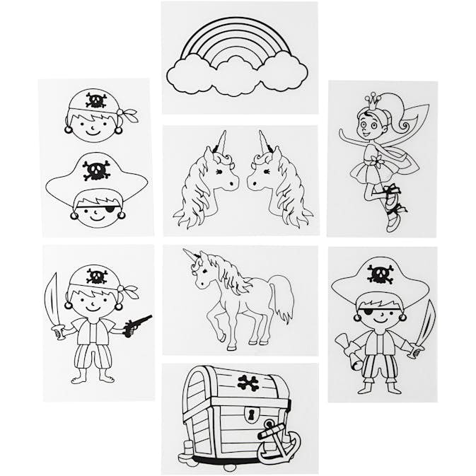 Krympeplast Creativ Company med Motiv 10,5x14,5 cm 36 ark/1 Pk