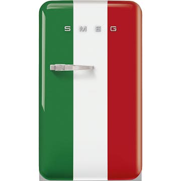 Kjøleskap Smeg FAB10HRDIT6 50's Style med Italiensk Flagg