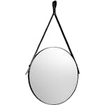 Speil Lavabo med Lærstropp