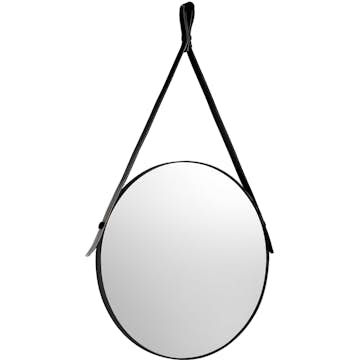 Spegel Lavabo med Läderupphängning
