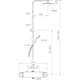 Takduschset FM Mattsson 9000XE 160 cc med Blandare