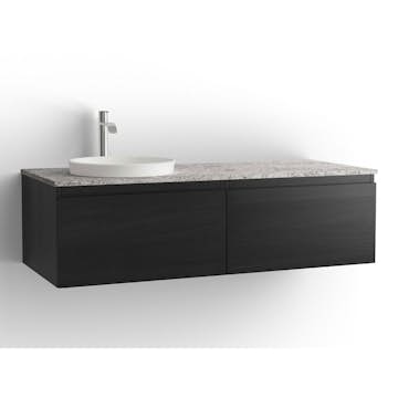 Tvättställsskåp Vedum Flow 1200 med 2 Lådor