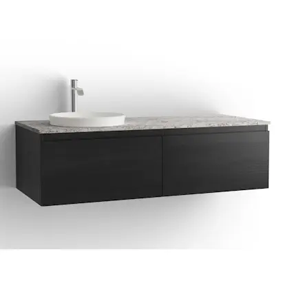 Tvättställsskåp Vedum Flow 1200 med 2 Lådor