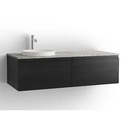 Tvättställsskåp Vedum Flow 1200 med 2 Lådor