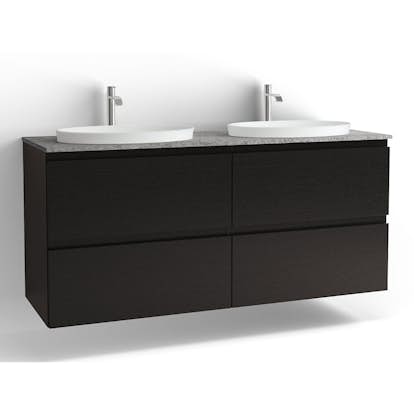 Tvättställsskåp Vedum Flow 1500 Dubbel med 4 Lådor