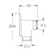 Ventilfäste Grohe G20xG15