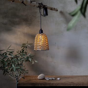 Utendørsdekorasjon Star Trading Twin Skjerm B/O