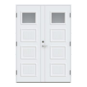 Tofløyet Ytterdør Diplomat Signe Klart Glass