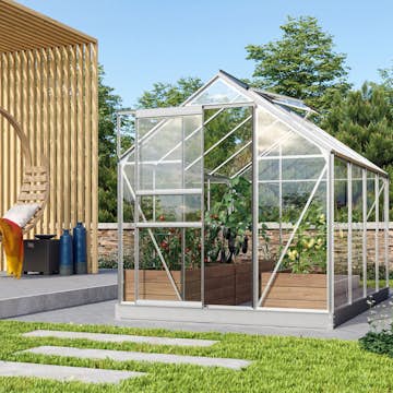 Drivhus Vitavia Venus 5 kvm med Sokkel