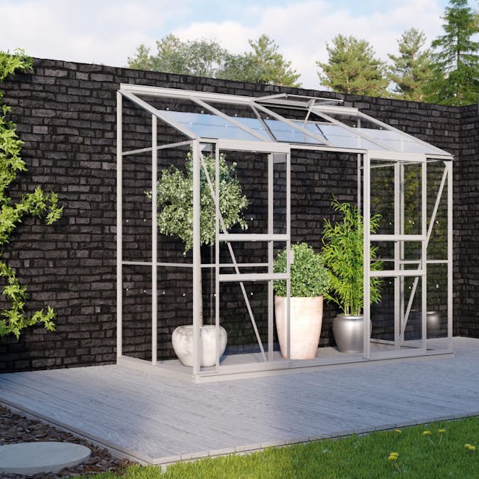 Drivhus Vitavia Ida 3,3 kvm med Sokkel