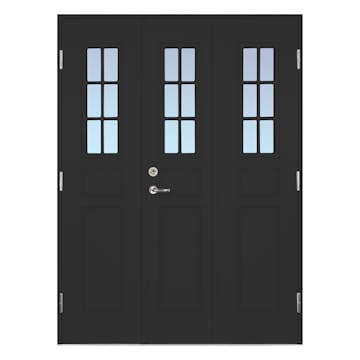 Ytterdør Scandidoor Tremål med Sidefelt