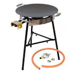 Stekeplate Hällmark Sett 58 cm + Brenner + Regulator