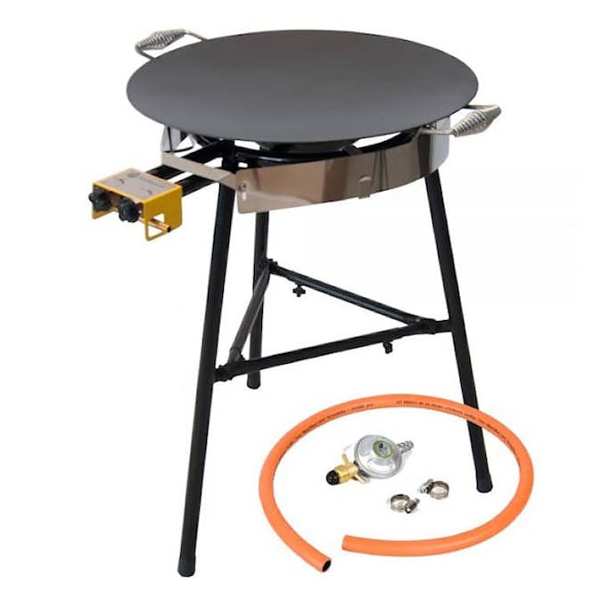 Stekeplate Hällmark Sett 58 cm + Brenner + Regulator