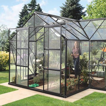 Drivhus Vitavia Sirius 13 kvm med Toppdekor