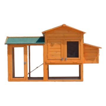 Hønsehus Trekker Thumber 169x75x130cm