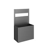 Levegg Biohort til Belvedere Plantekasse med Akrylglass 91x4x102 cm