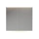 Speilskap FOSSBAD B90 D12 med Lysplate