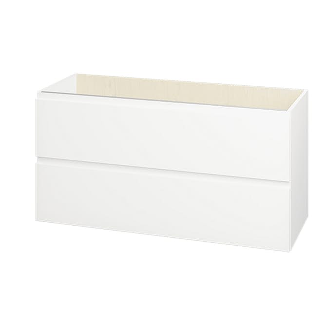 Servantskap FOSSBAD Variant46 B120 for Benkeplate og Toppmontert Servant