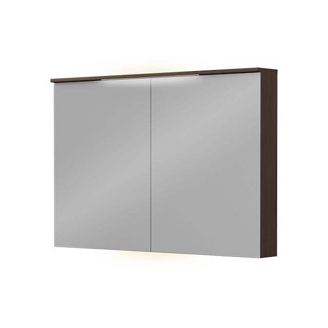 Speilskap FOSSBAD B120 D12 med Lystopp 60 + 60