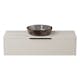 Servantskap FOSSBAD New Block B120 for Benkeplate og Servant