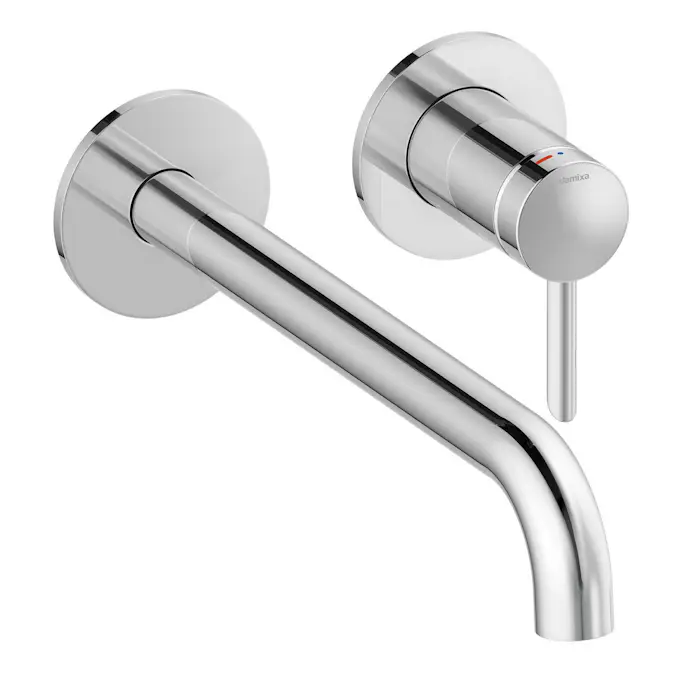 Servantbatteri Damixa Iris for Innbygging 250mm Komplett