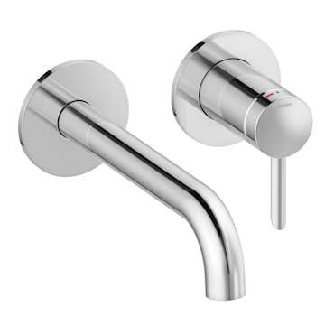 Servantbatteri Damixa Iris for Innbygging 180mm med Rosett