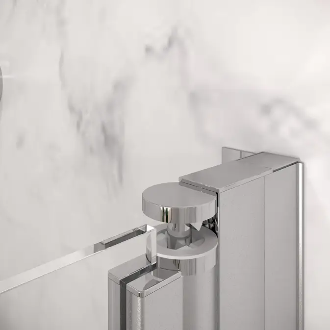 Avstandsprofil Hietakari for Dusjvegg Classic/Infinia Vendbar/Foldbar Anodisert Grå