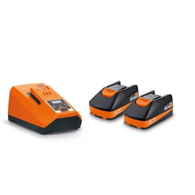 Batteri Startsett Fein 18 V 3 Ah og ALG 80 Lader