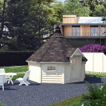 Grillhytte Palmako Eva 11,4 m2