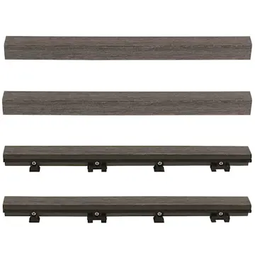 Kantlist Jabo Innvendig Hjørne til Kompositttgulv 2-Pk