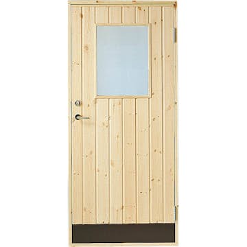 Boddør Jabo 10° Rett Glass