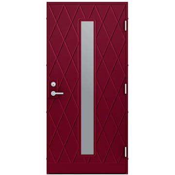 Ytterdør Diplomat Vilda Klart Glass