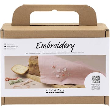 Brodering Creativ Company Mini DIY Kit Stoffserviett