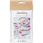 Smykker Creativ Company Mini DIY Kit  Elastisk Armbånd og Ring